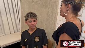 agatha i fucked my horny stepmom so she wouldnt tell dad i watched porn at dinner