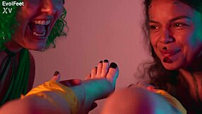 Latina Goddess Makes Sub Lick Toes Before Pussy Access
