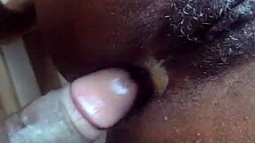 preta gorda leva rola grossa no cuzinho manhoso fundo