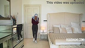 british bodybuilder guy gently breaks in shy petite arab milf virgin after her divorce