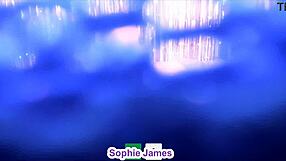 sophie james teases as slutty secretary straight from her webcam show