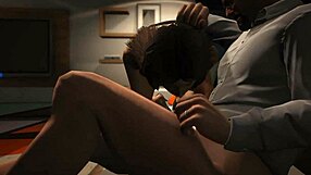 GTA 5 hooker joins for wild bedroom fun