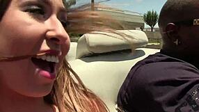 Slim Blonde Craves That Monster Cock Swallow