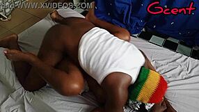 Lagos babe 😩💦 gets her tight pussy destroyed by monster bbc pounding missionary