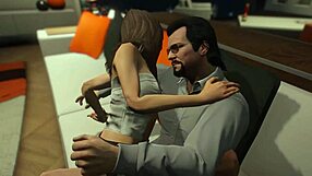 GTA 5 hooker joins for wild bedroom fun