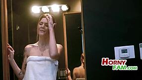 cheating wife keeps cuckold hubby watching family-style adultery fuck
