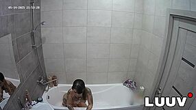 luuv emily masturbates to orgasm on home bathroom camera