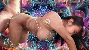 Techno Beats Drive Raw Japanese Teen Sex Fusion