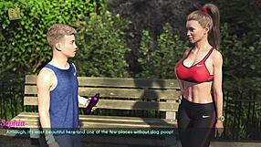 Wife and Stepmother Jog Through Neighborhood Paths and Trails
