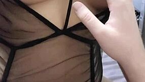 Asian's Nipples Toyed Wild Before Heavy Fuck Slam!