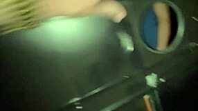 A gótica Rubi Torres calls stranger into gloryhole cabin for double pounding