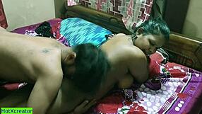 indian hot girl caught while fucking with another big ass boy with clear hindi audio