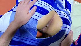 oops stepbro blanket tore ya said anal warms ouch big cock shreds tight latina ass