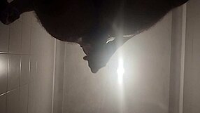 Amateur Guy Rushes to Bathroom for Intense Masturbation Session
