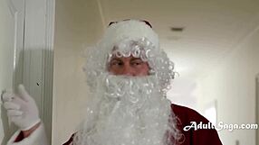 Gal Ritchie swells stepdad cock at Christmas