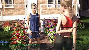 Wife and Stepmother Jog Through Neighborhood Paths and Trails