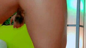 babe masturbates with anal plug in sexdoll520 tattoo fun