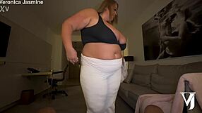 bbw milf veronica jasmine titty fucks shaundam
