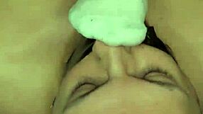 Dirty Teen Sock Handjob Video