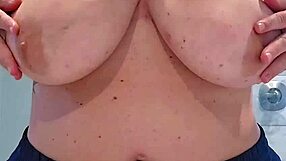 playin with my huge natural tits screamin as nurse
