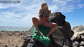 i risked public beach sex with perfect body blonde teen 18 plus feeling every thrust
