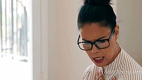 teacher dana vespoli eases ricky spanish's pain with hard cowgirl ride