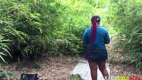 nice style sir keep going i love it... watching queen anita take bbc in the forest got you hard yet?