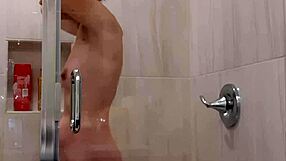 ever seen a big booty milf shake her ass in the shower like this?