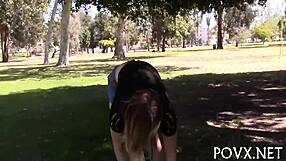 Very tiny 18+ teens compete in pov blowjob sucking fucking contest with rough orgasm sex