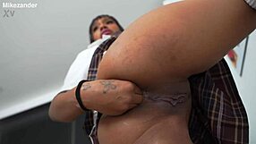 imagine classroom teen brittany taylor's big latina ass gaped by anal fisting and rough doggystyle