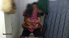 desi gym girl's tight shaved pussy and boobs get hardcore fucked secret style