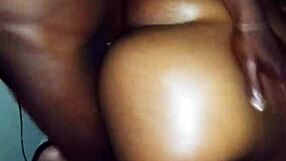 Hidden Camera Catches Curvy Kenyan Ebony Bent Over Monster Black Cock