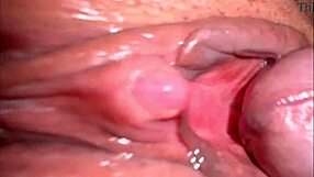 Amateur Pink Pussy Close-Up 201 Days Post-Virginity Loss With Milf Licking