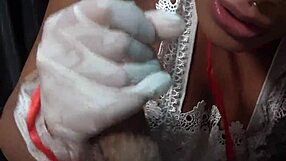 Medical checkup ends in blowjob