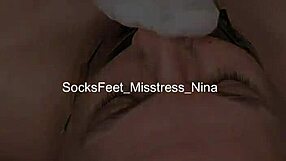Dirty Teen Sock Handjob Video