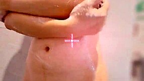 Skin Teased, Curves Bare Under Shimmering Water?