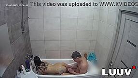 shaving request turns into her sensual show