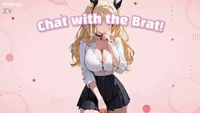 the dating sim where a brat turns you into a dumb lil paypiggy