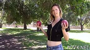 Very tiny 18+ teens compete in pov blowjob sucking fucking contest with rough orgasm sex