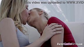 BUSTY MILF LICKS PERKY TEEN TITS