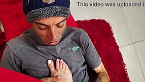 Tiffany Montavani's Podolatria Photojob with Huge Black Cock Domination