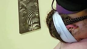 candid sandra's huge fat hairy pussy lips get licked deep in her chunky ass