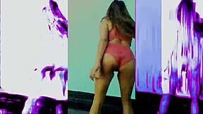 watching mc akira shake her juicy ass dancing in sexy lingerie gets me so hot