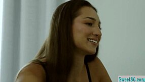 Wanna see ebony Kira Noir lick Bella Rolland's big ass pussy interracial lesbian fingering kissing?