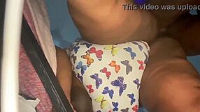 Fat pussy granny takes creampie nut at bed's end