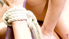 only big cocks can satisfy this horny blonde girl to experience an intense orgasm