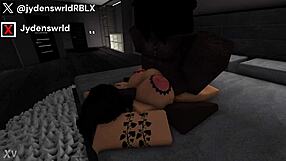 i was blackmailed by boss's big black cock for promotion roblox