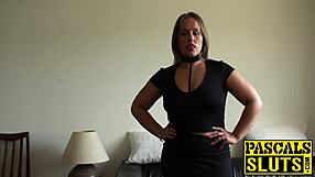 I feel that classy British bitch tremble as she's bound, spanked, and dominated in rough bdsm sex