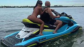 Miss Lexa Takes J Mac's Monster Cock Outdoor Facial Fuck