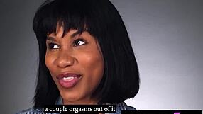 Big Ass Black Milf Fingers Juicy Pussy After Steamy Playboy Interview